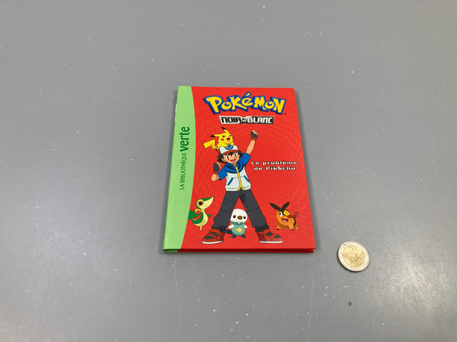 La bibliothèque verte Pokémon noir&blanc le problème de Pikachu, moins cher chez Petit Kiwi