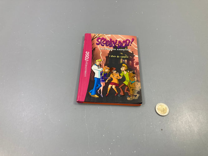 La bibliothèque rose Scooby-Doo l'élixir du vampire, couverture abimée, moins cher chez Petit Kiwi
