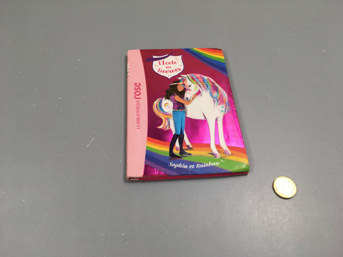 L'école des licornes, Sophia et Rainbow, Bibliothèque rose, moins cher chez Petit Kiwi