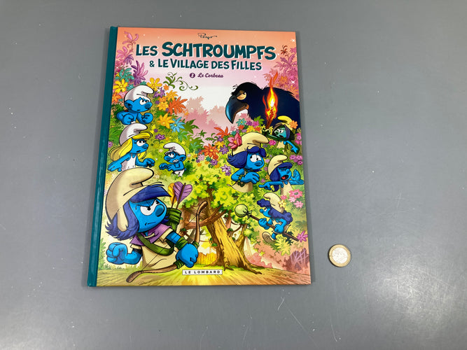 3. Le cor.beau-LesSchtroumpfs & Le village des filles, moins cher chez Petit Kiwi