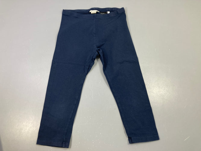 Legging corsaire bleu foncé, moins cher chez Petit Kiwi