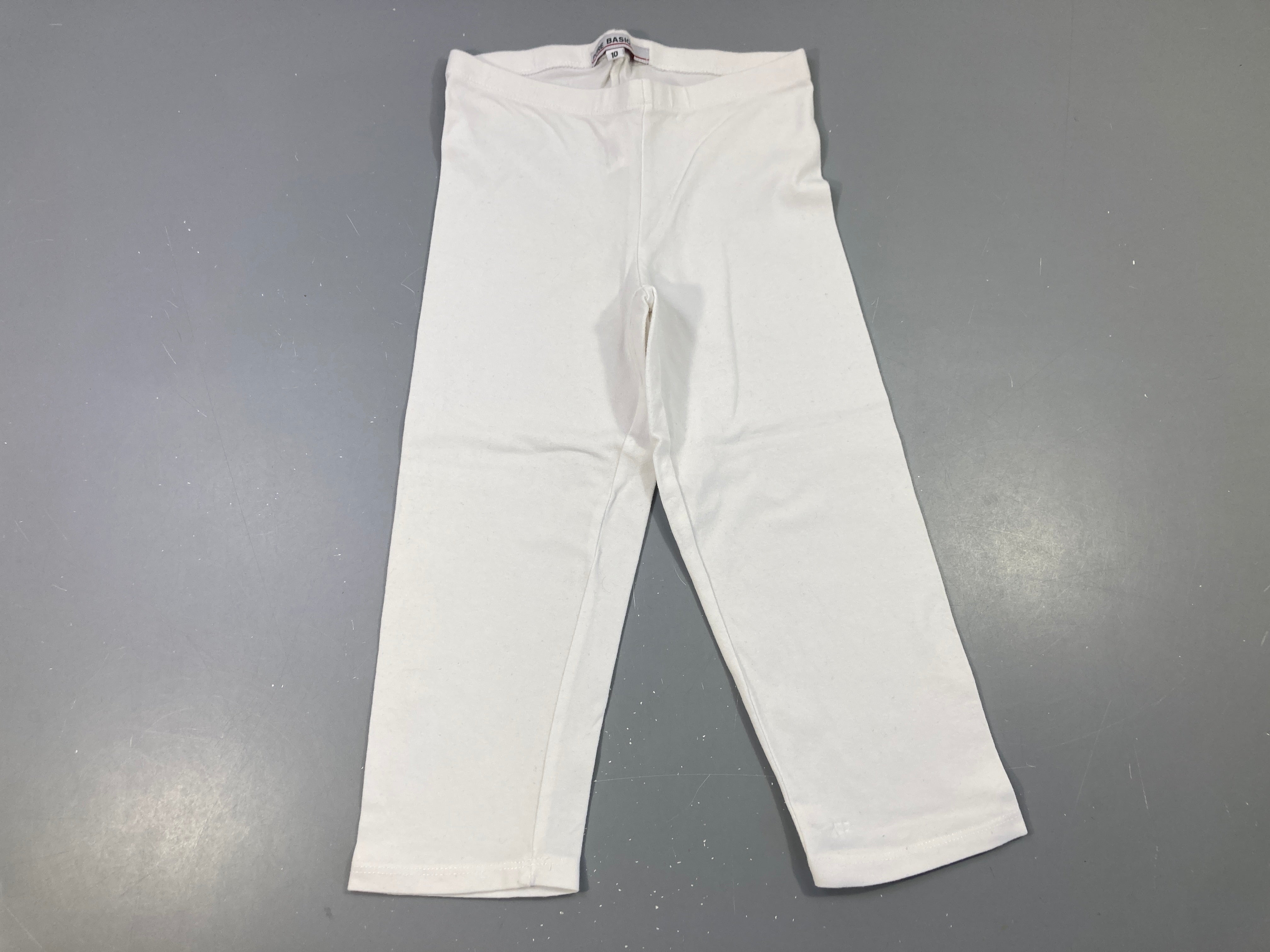 Legging corsaire blanclégèrement bouloché