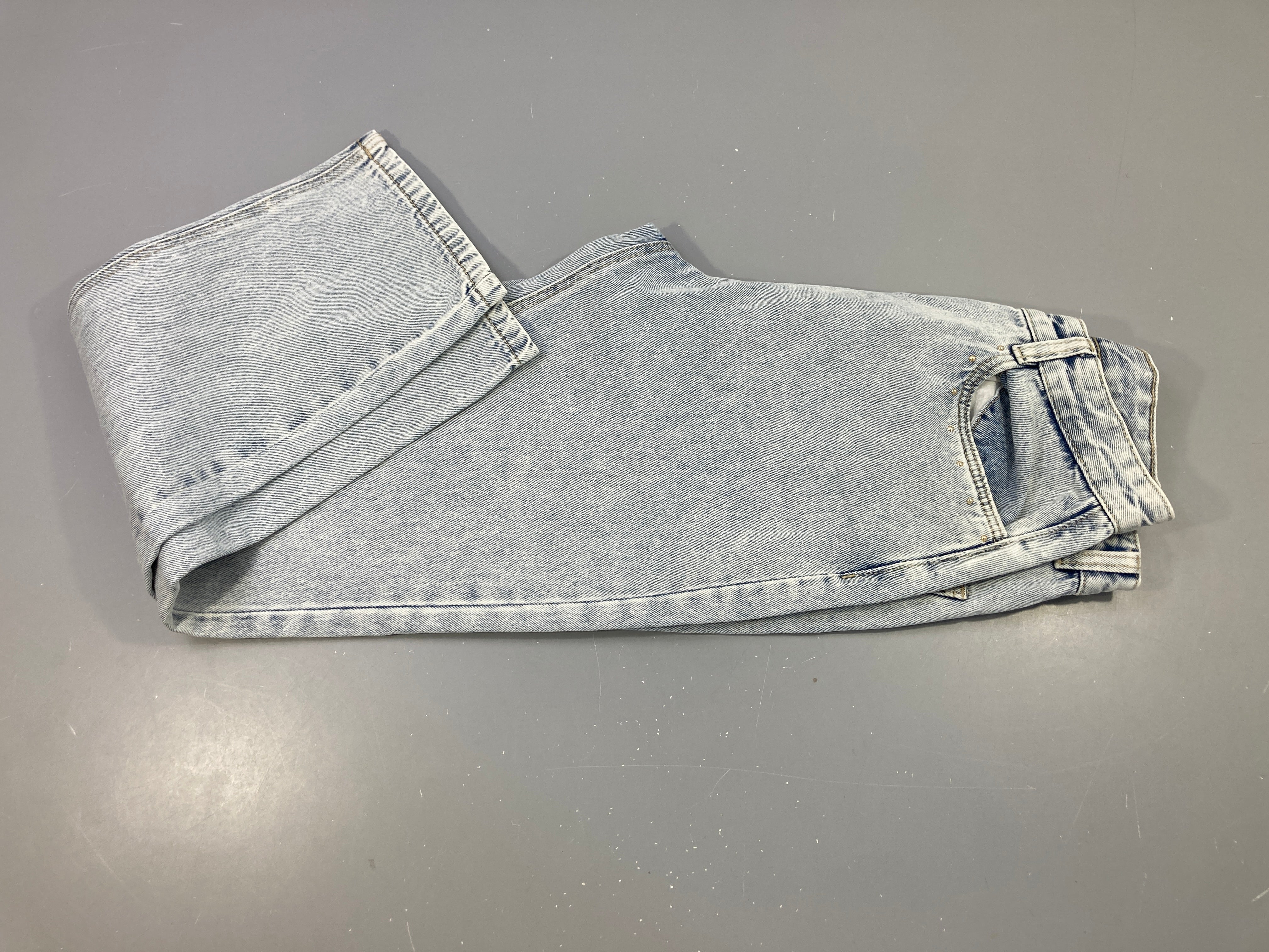 Jeans clair Regular strass