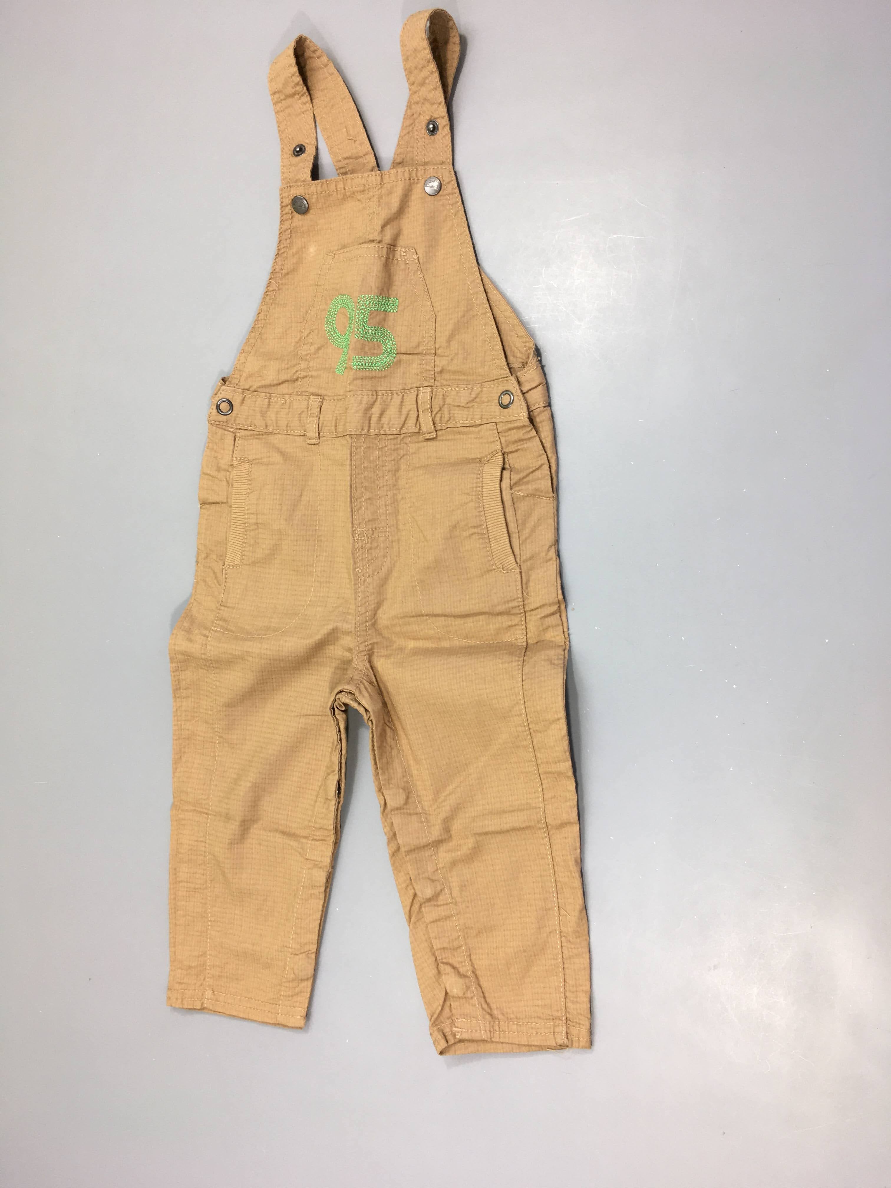 Salopette beige 95