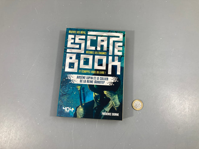 Escape Book Décodez les énigmes et échappez-vous du livre!, moins cher chez Petit Kiwi