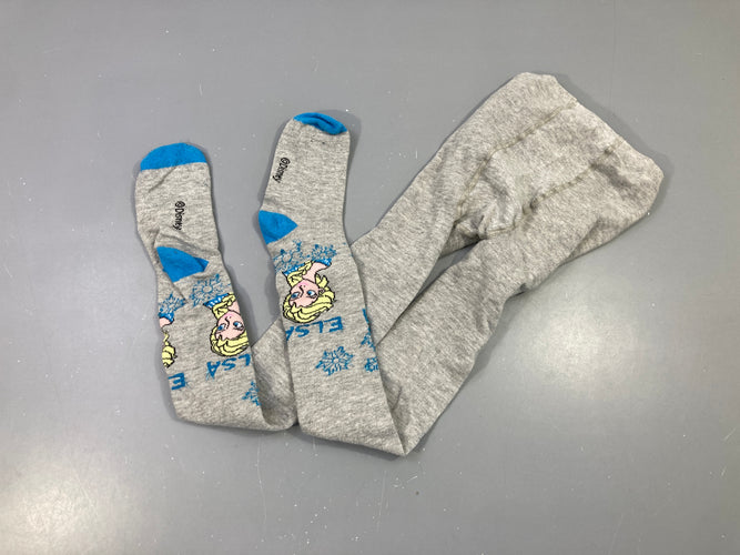 Collants gris Reine des neiges, moins cher chez Petit Kiwi