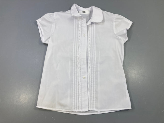 Chemisier blanc broderie, moins cher chez Petit Kiwi