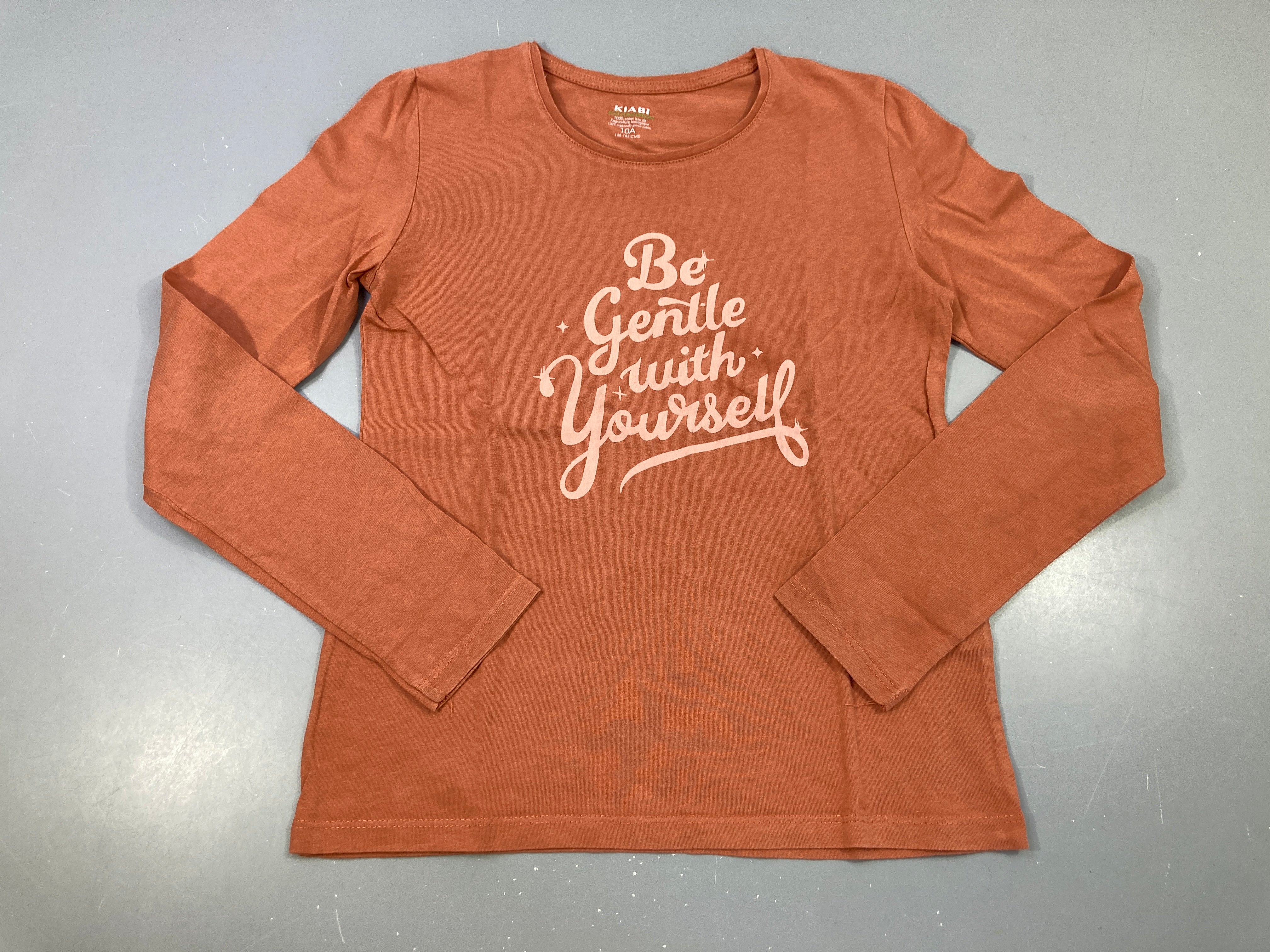 T-shirt m.l brique Yourself