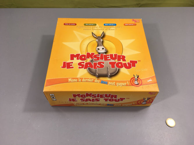 Monsieur je sais tout +8a Manque qques carte Où suis-je?, moins cher chez Petit Kiwi