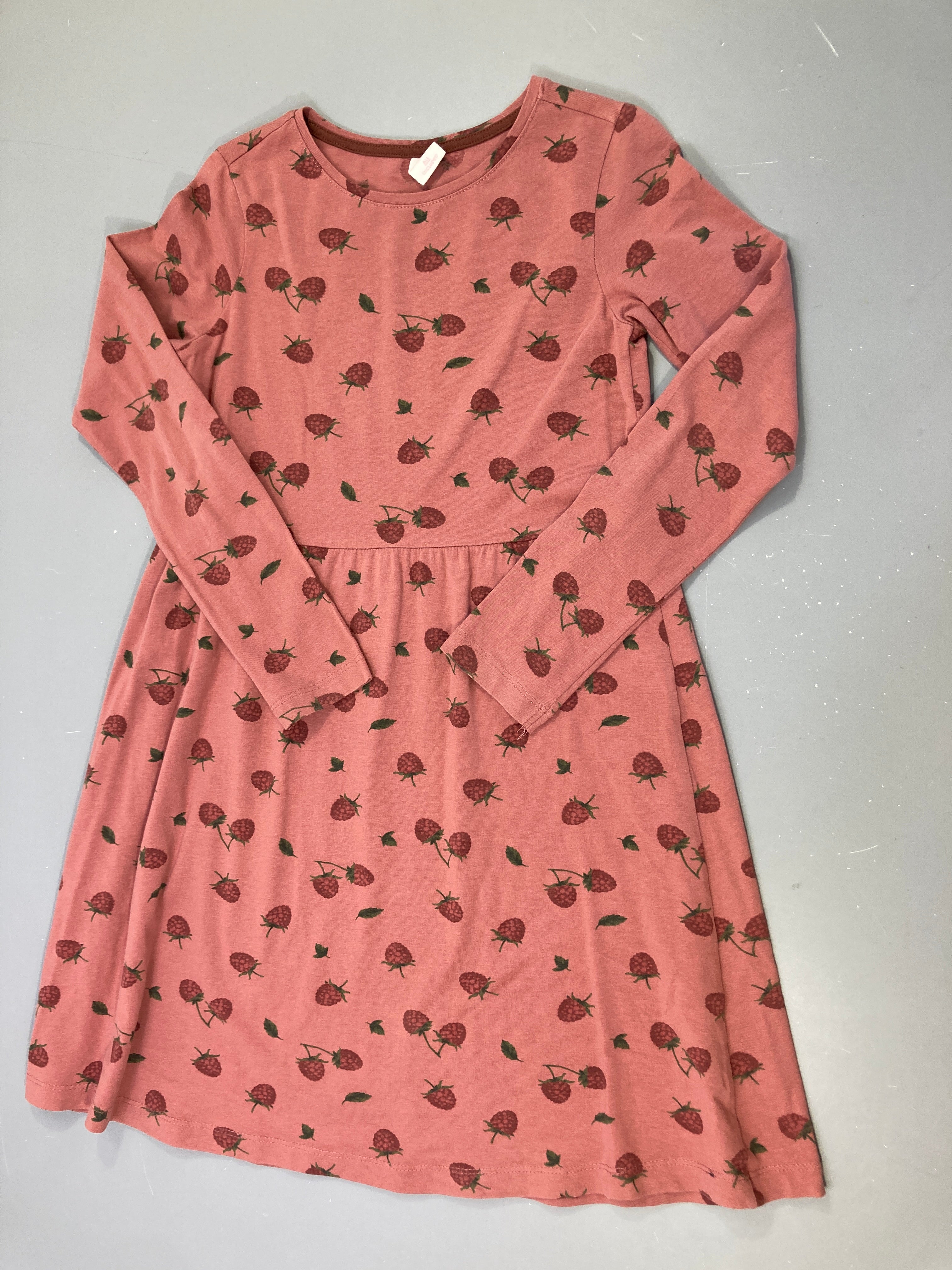 Robe m.l jersey vieux rose Framboises
