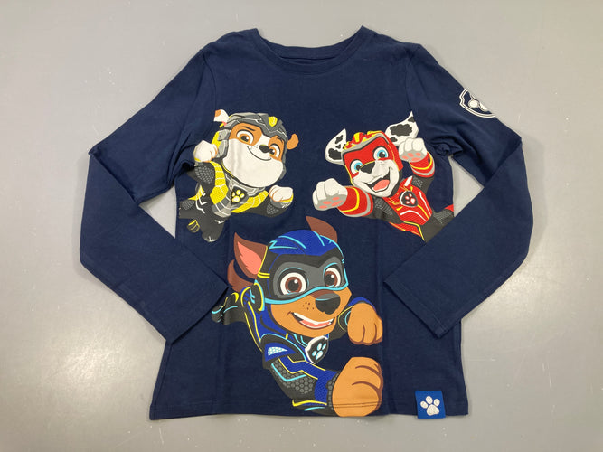 T-shirt m.l Pat patrouille texturé, moins cher chez Petit Kiwi