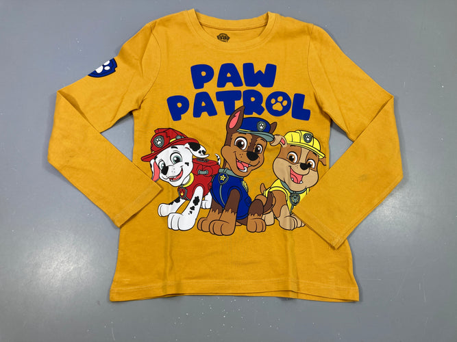 T-shirt m.l jaune Paw Patrol, moins cher chez Petit Kiwi