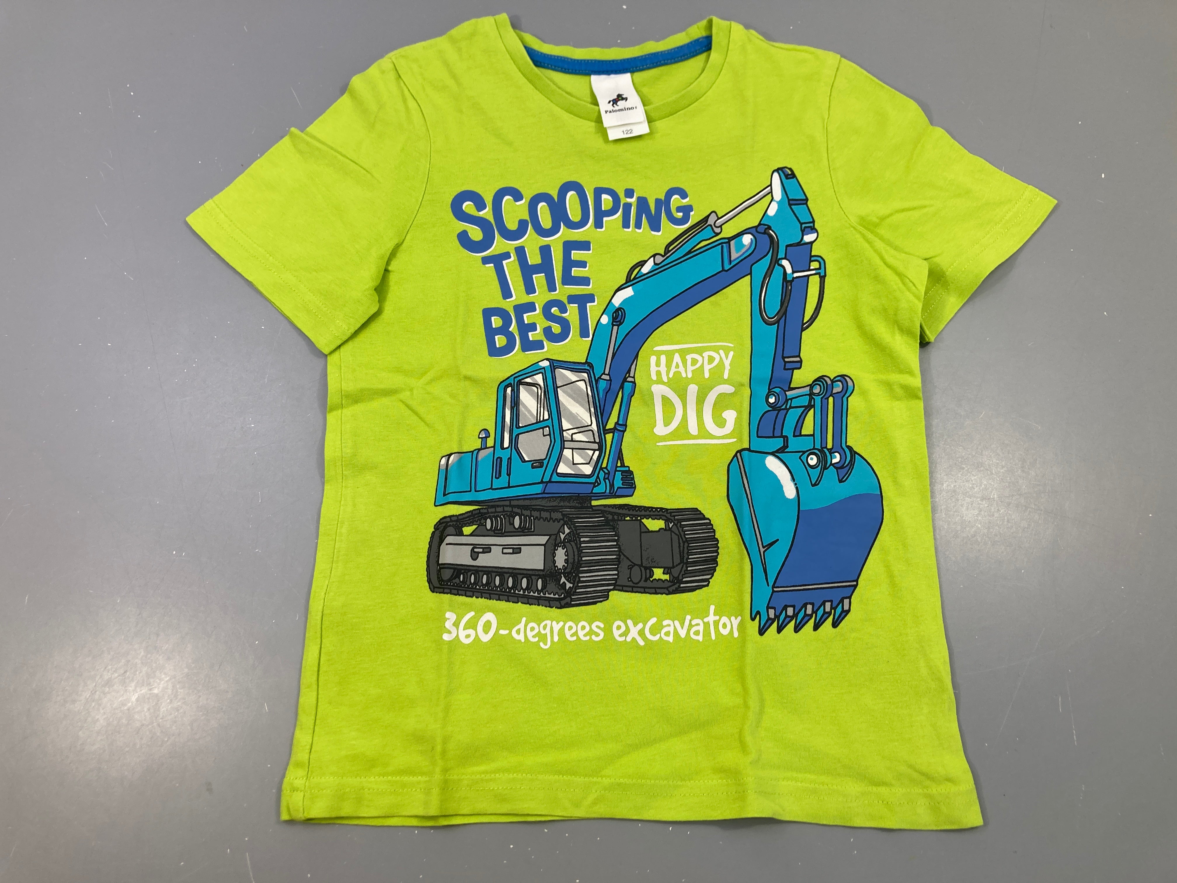 T-shirt m.c vert Engins chantier
