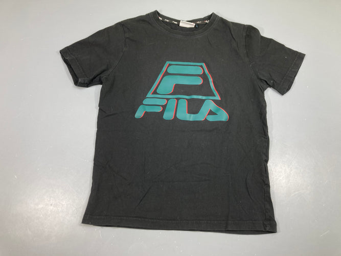 T-shirt m.c noir F ila, moins cher chez Petit Kiwi