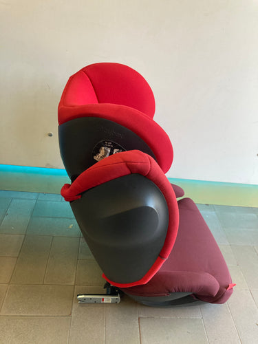Siège auto Cybex Solution M-Fix SL Rumba Red groupe 2/3 de 15à36kg 3 à 12a, moins cher chez Petit Kiwi