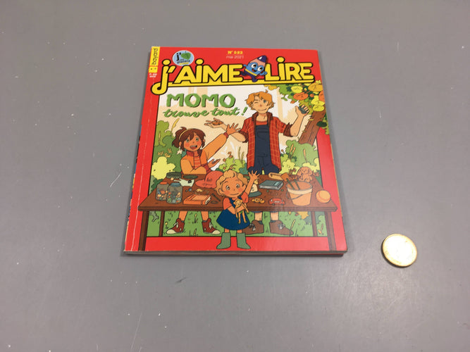j'aime lire, MOMO trouve tout, 7-10 ans, moins cher chez Petit Kiwi