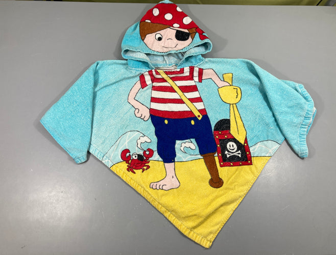Cape de bain Pirate, moins cher chez Petit Kiwi