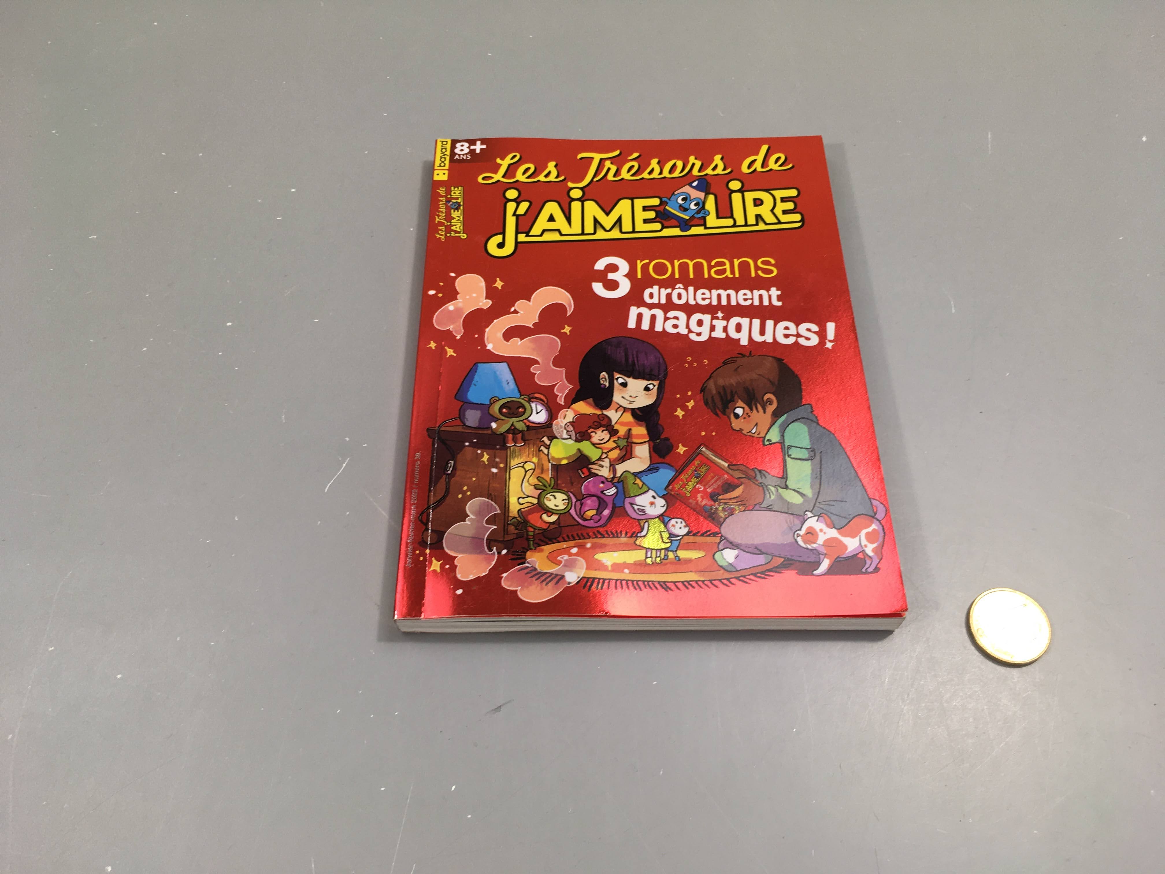 Les trésors de j'aime lire, 3 romans drôlement magiques, 8ans +