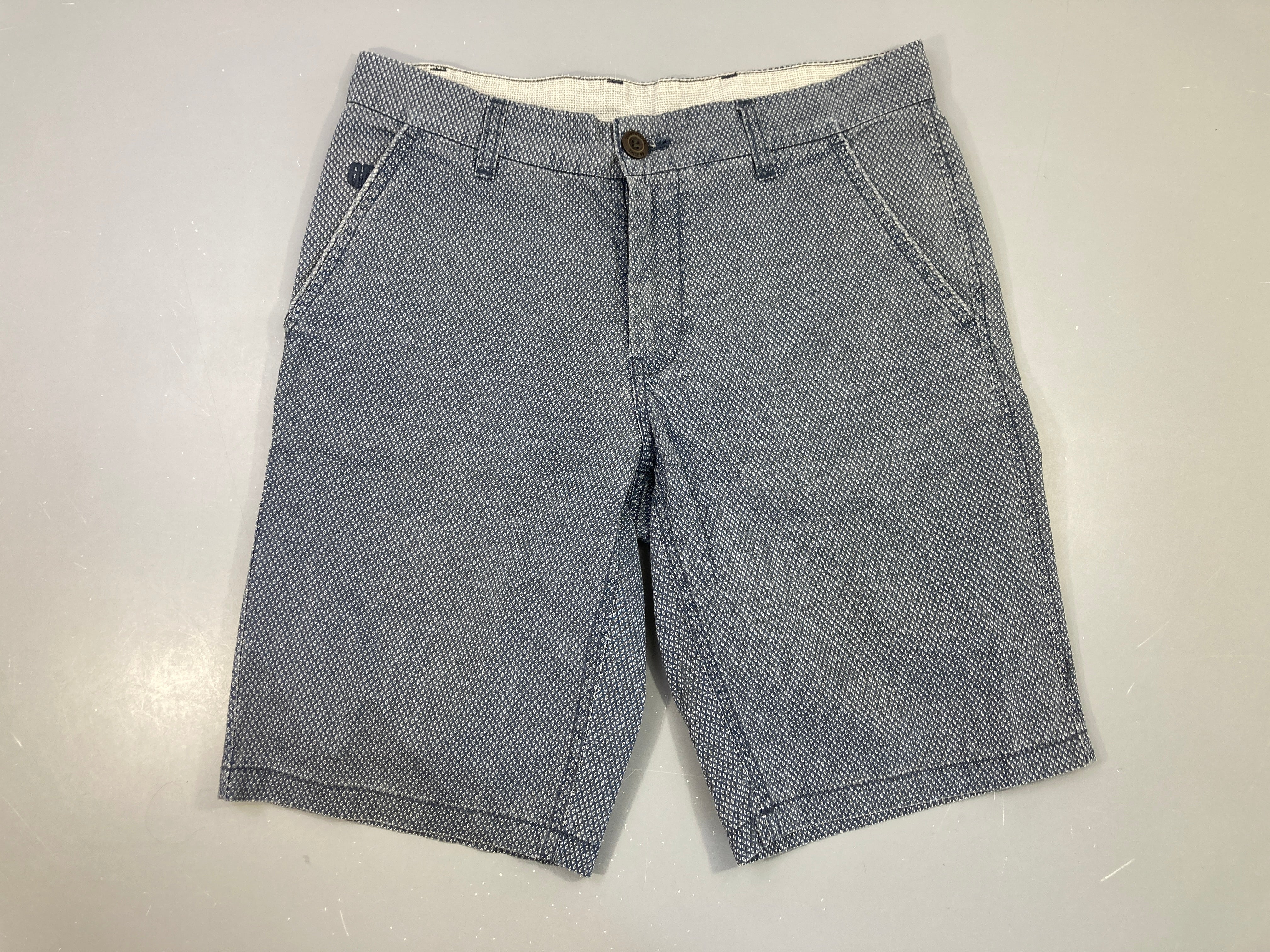 Bermuda gris minis losanges