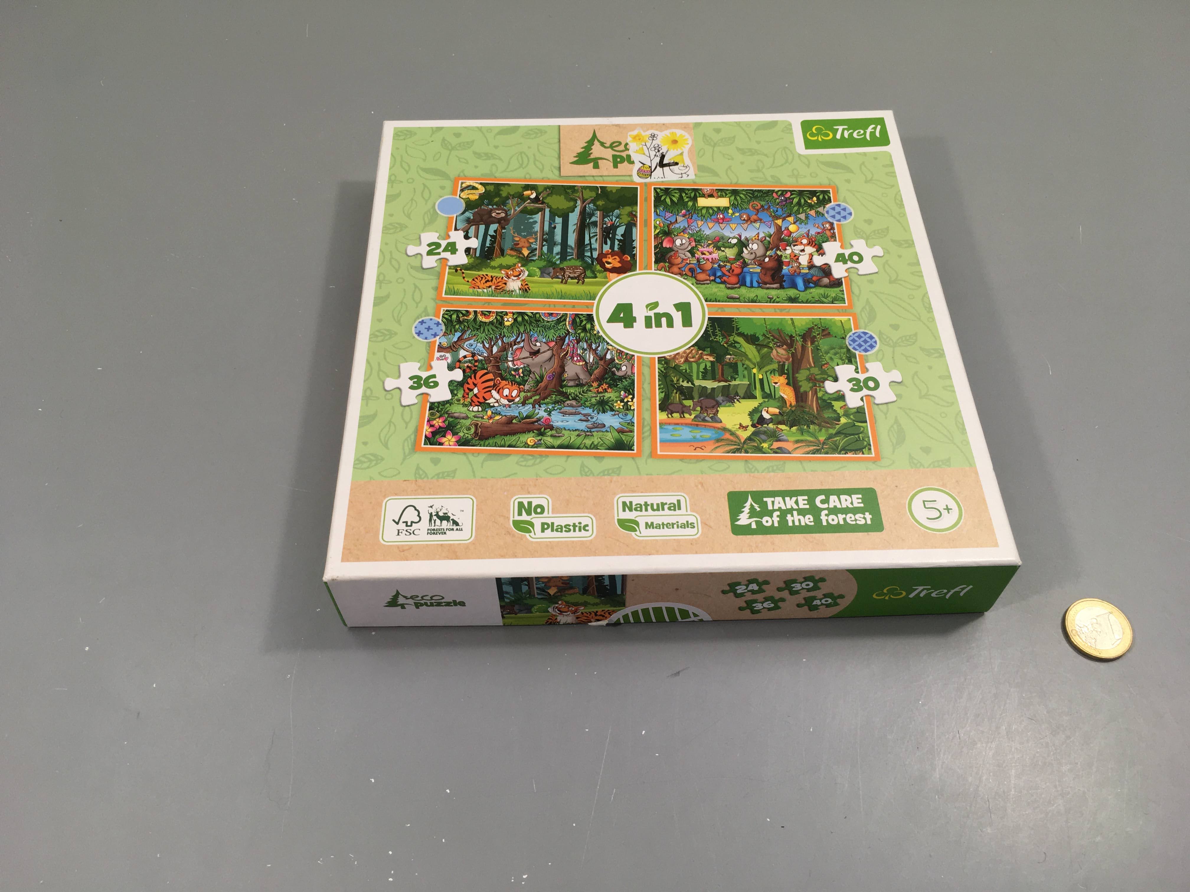 Puzzle 4 en 1, 5ans +