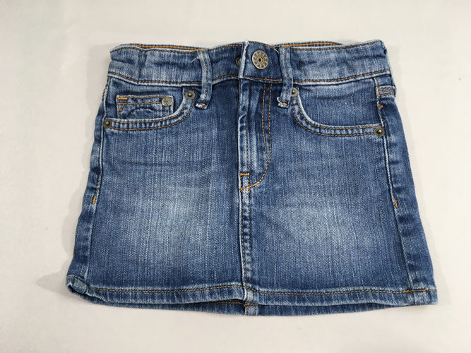 Jupe jean, moins cher chez Petit Kiwi