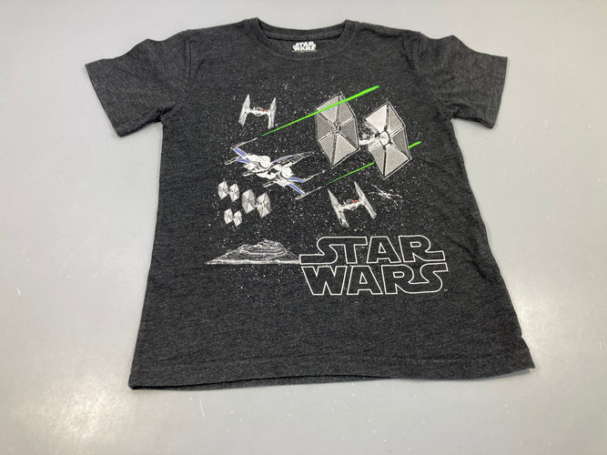 T-shirt m.c gris anthracite Star Wars, moins cher chez Petit Kiwi