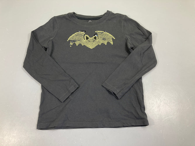 T-shirt m.l noir chauve-souris sequins réversibles, moins cher chez Petit Kiwi