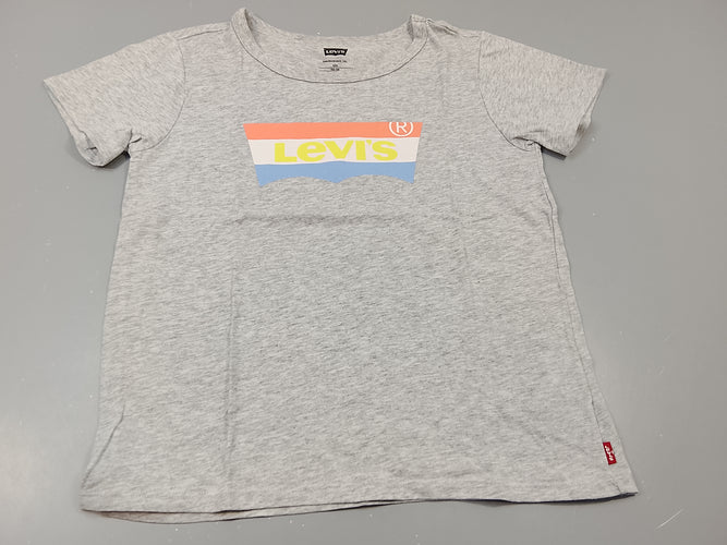 T-shirt m.c gris clair flammé "Levis", moins cher chez Petit Kiwi