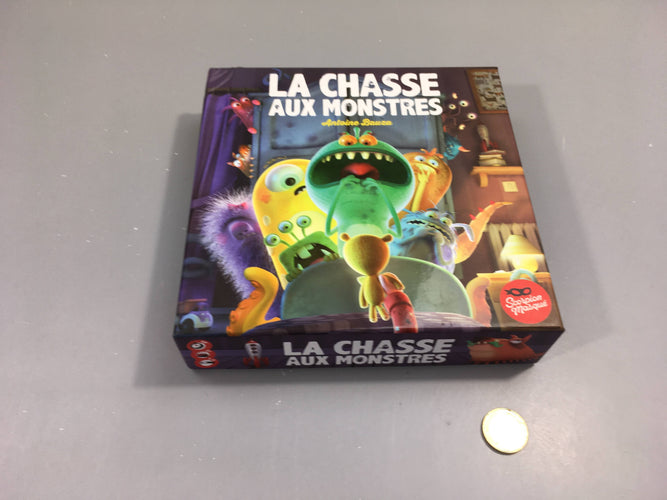 Jeu de mémoire coopératif,La chasse aux Monstres, 1-6 joueurs, 3+, moins cher chez Petit Kiwi