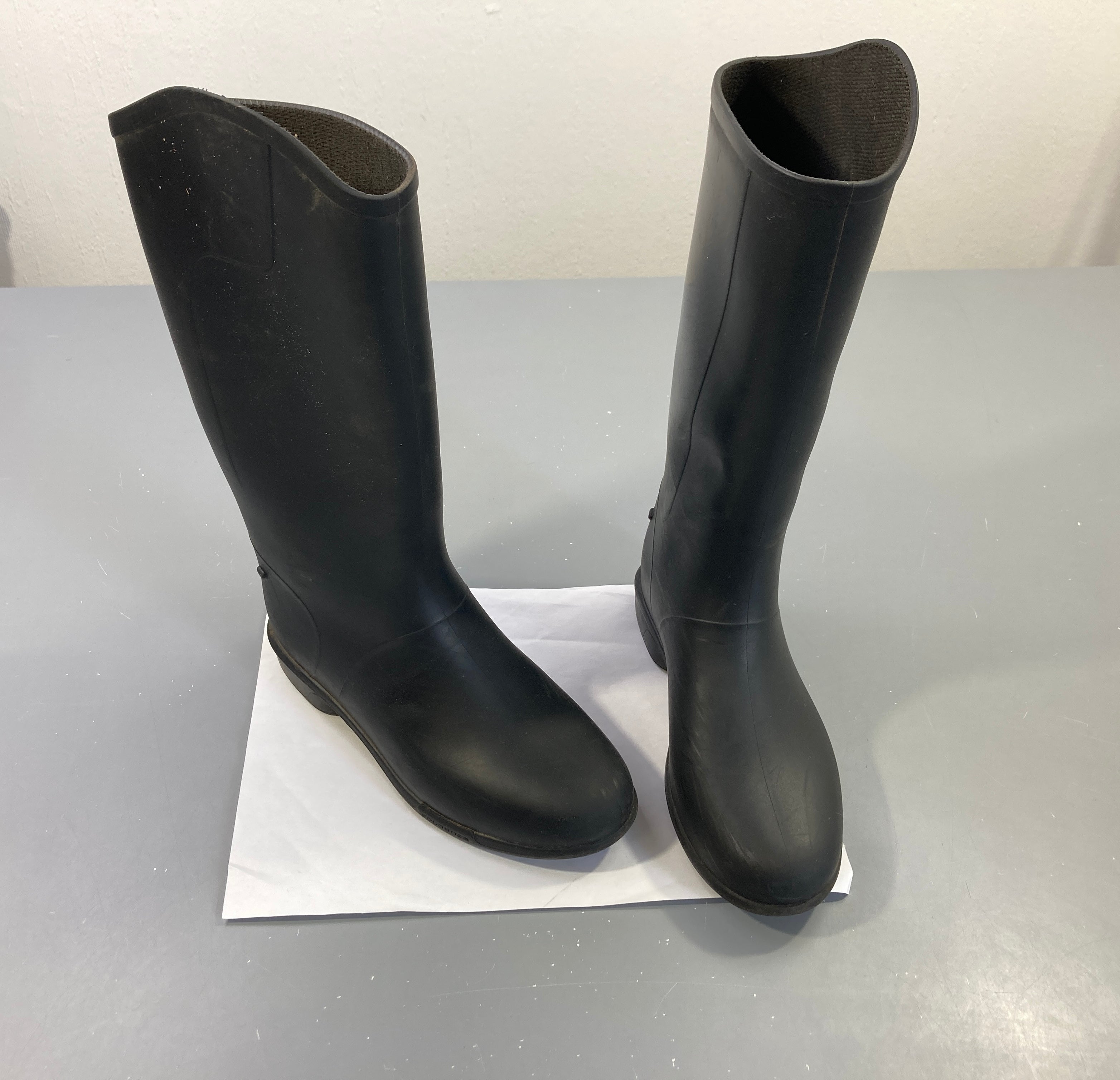 Bottes d'équitation bleu marine -34