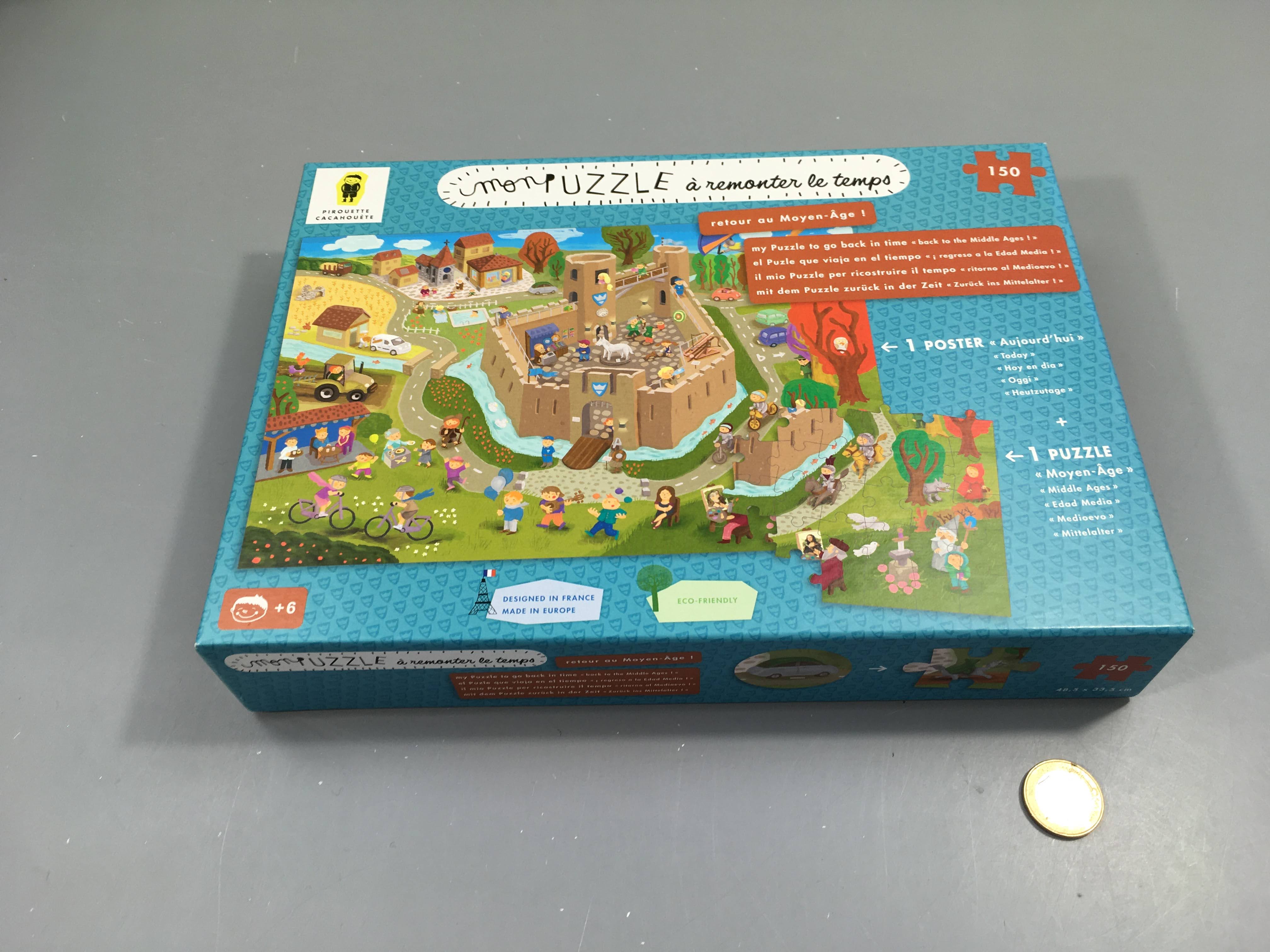 Mon puzzle à remonter le temps, 150pcs, 6+