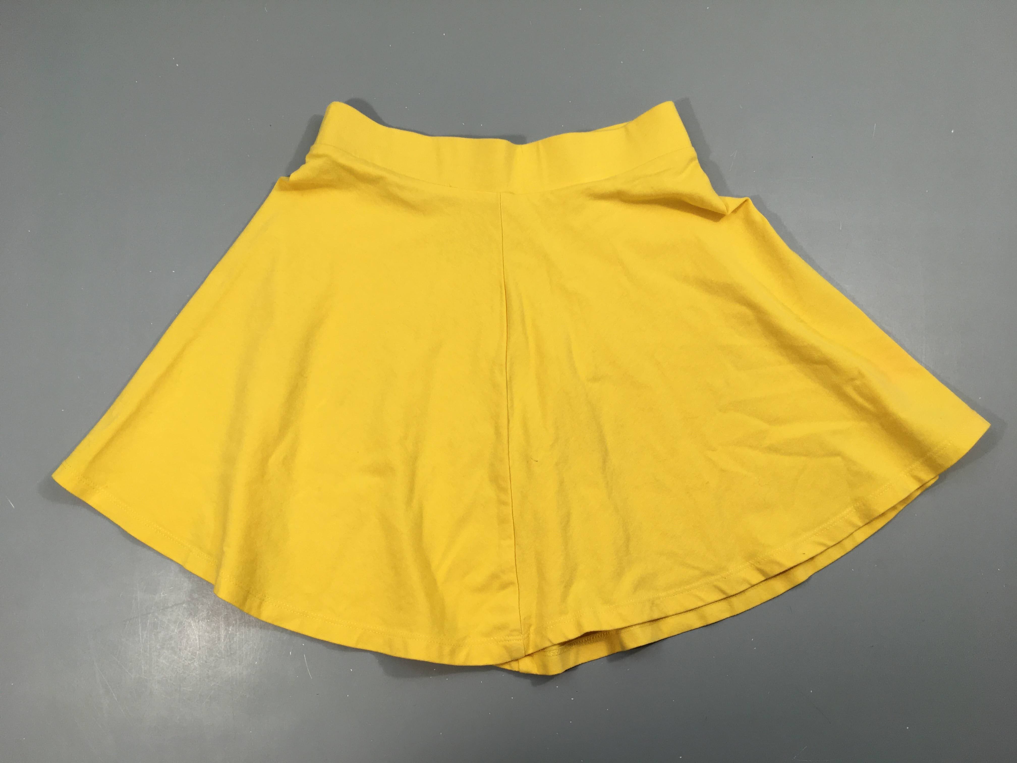 Jupe molleton jaune