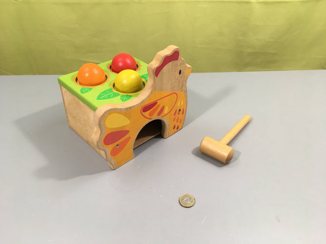 Toc et Boum La poule, moins cher chez Petit Kiwi