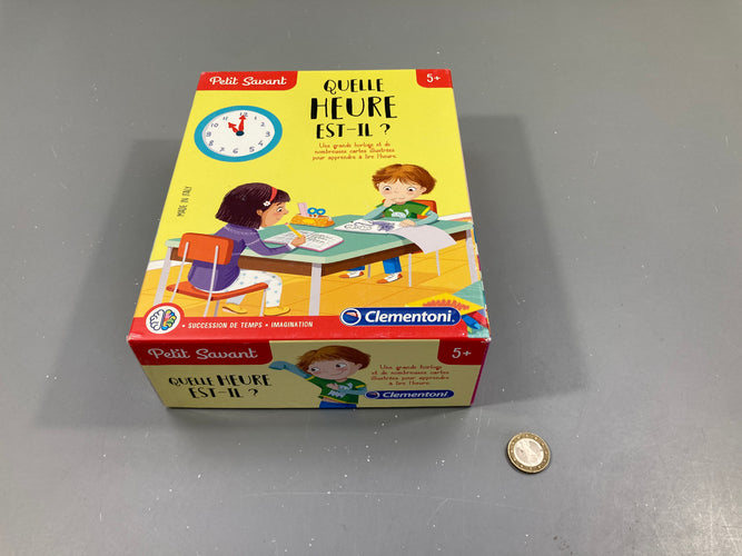 Quelle heure est-il? +5a Complet, moins cher chez Petit Kiwi