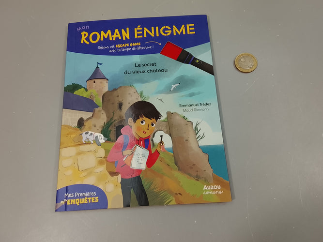 Mon roman énigme . Le secret du vieux château., moins cher chez Petit Kiwi