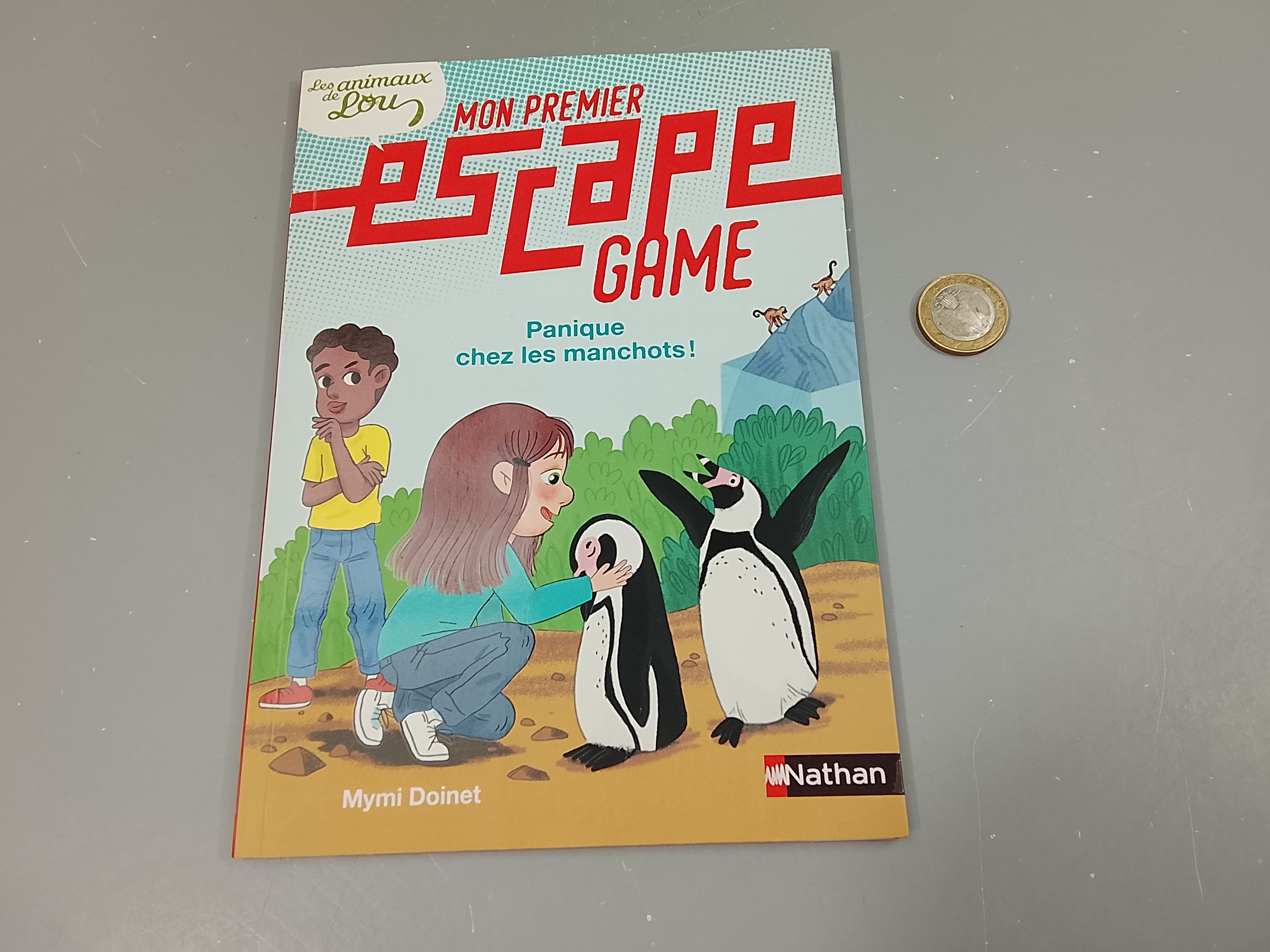 Les animaux de Lou. Mon premier escape Game. Panique chez les manchots!