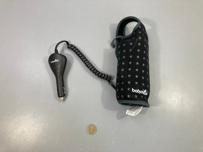 Chauffe biberon pour voiture noir étoiles auto speed, moins cher chez Petit Kiwi