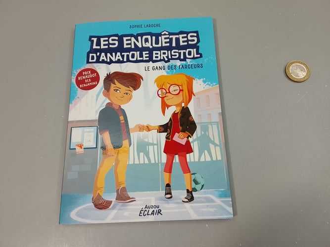 Les enquêtes d'Anatole Bristol. Mystères Les gang des farceurs., moins cher chez Petit Kiwi