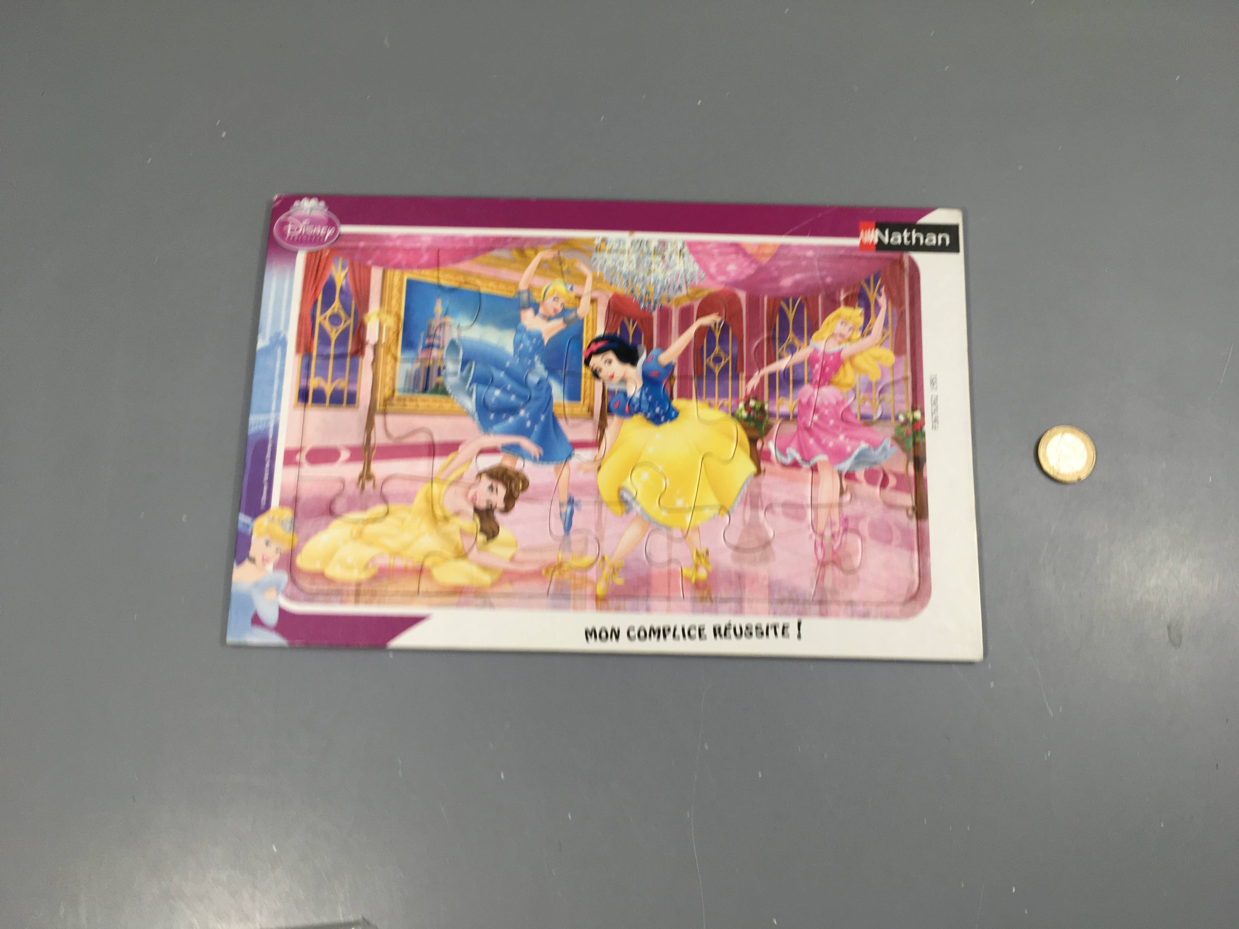 Planche puzzle Princesses