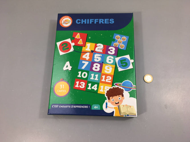 Chiffres C'est chouette d'apprendre! +4a Complet, moins cher chez Petit Kiwi