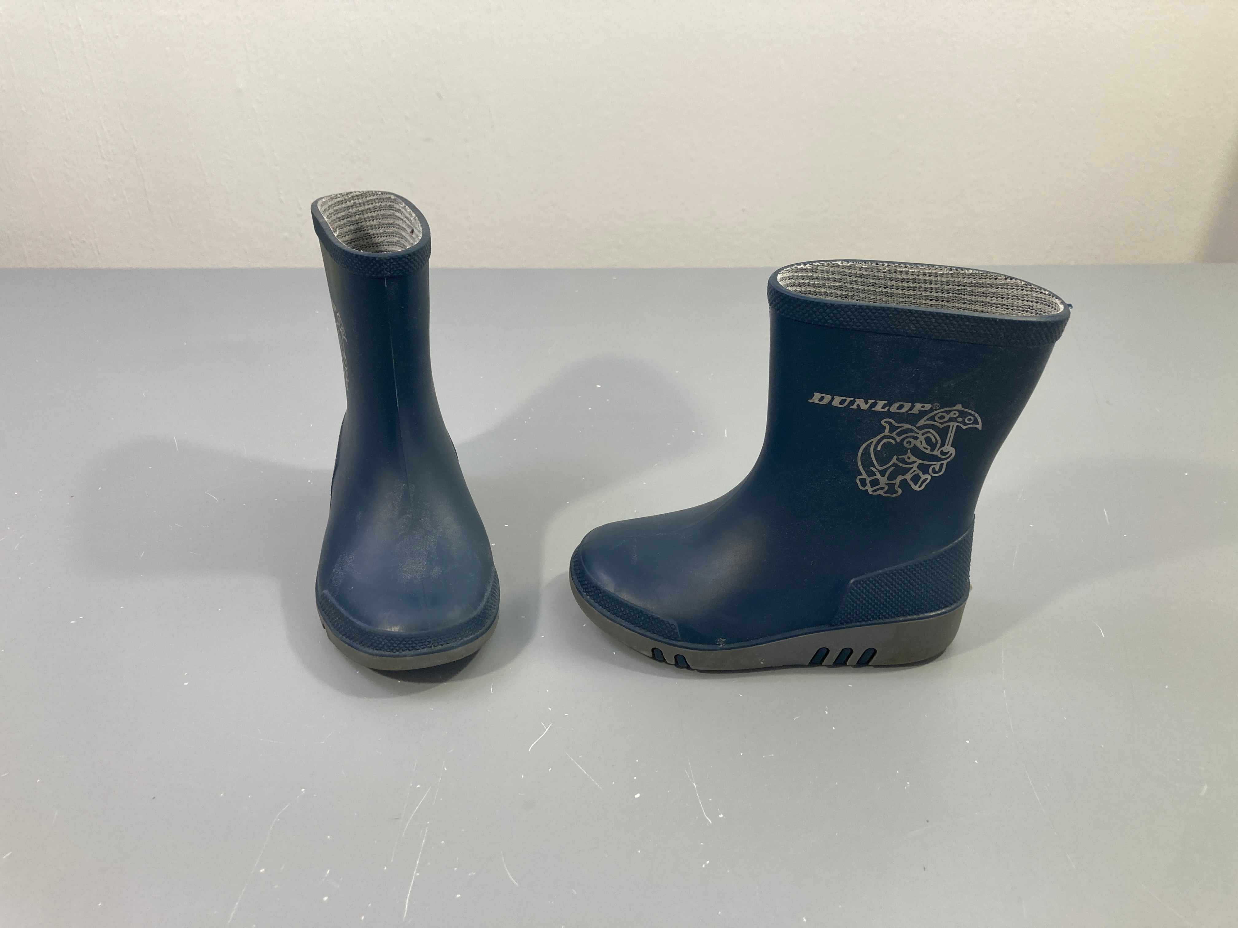Bottes de pluie bleu foncé Dunlop, 21