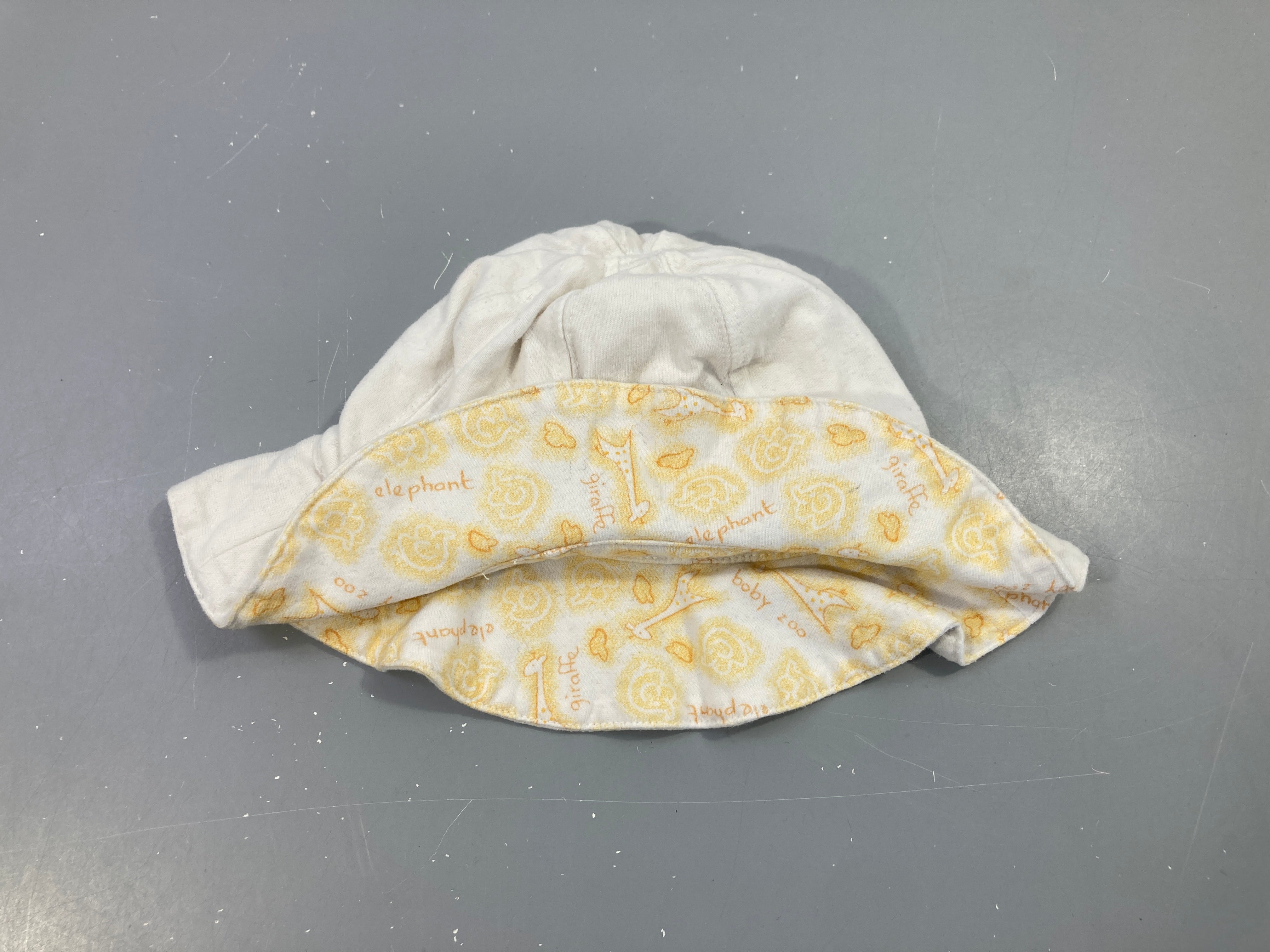 Chapeau jersey blanc feetje