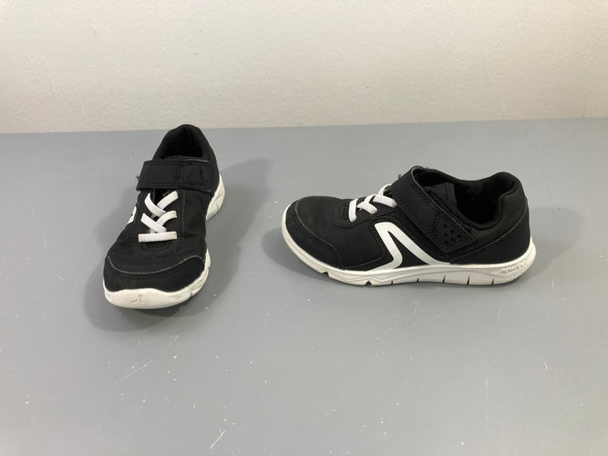 Baskets Newfeel PW 100 noir et blanc, moins cher chez Petit Kiwi