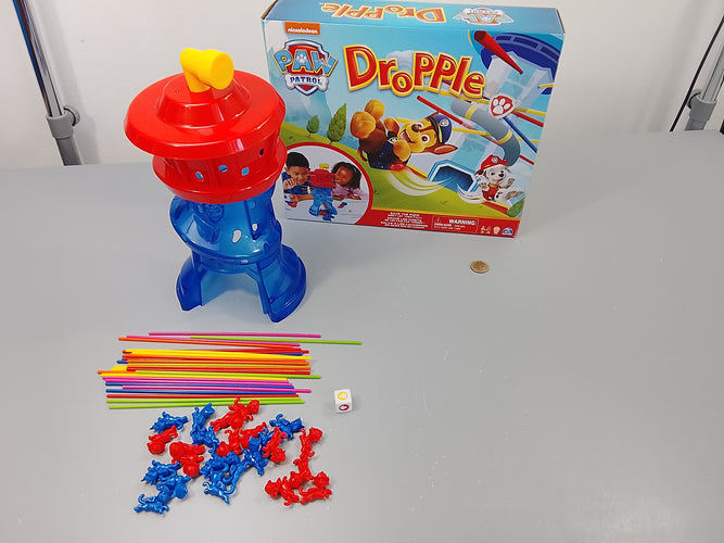 Dropple Pat Patrouille , manque 1 bâton bleu, +4, moins cher chez Petit Kiwi
