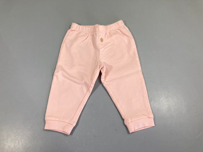 Pantalon training rose pâle, moins cher chez Petit Kiwi