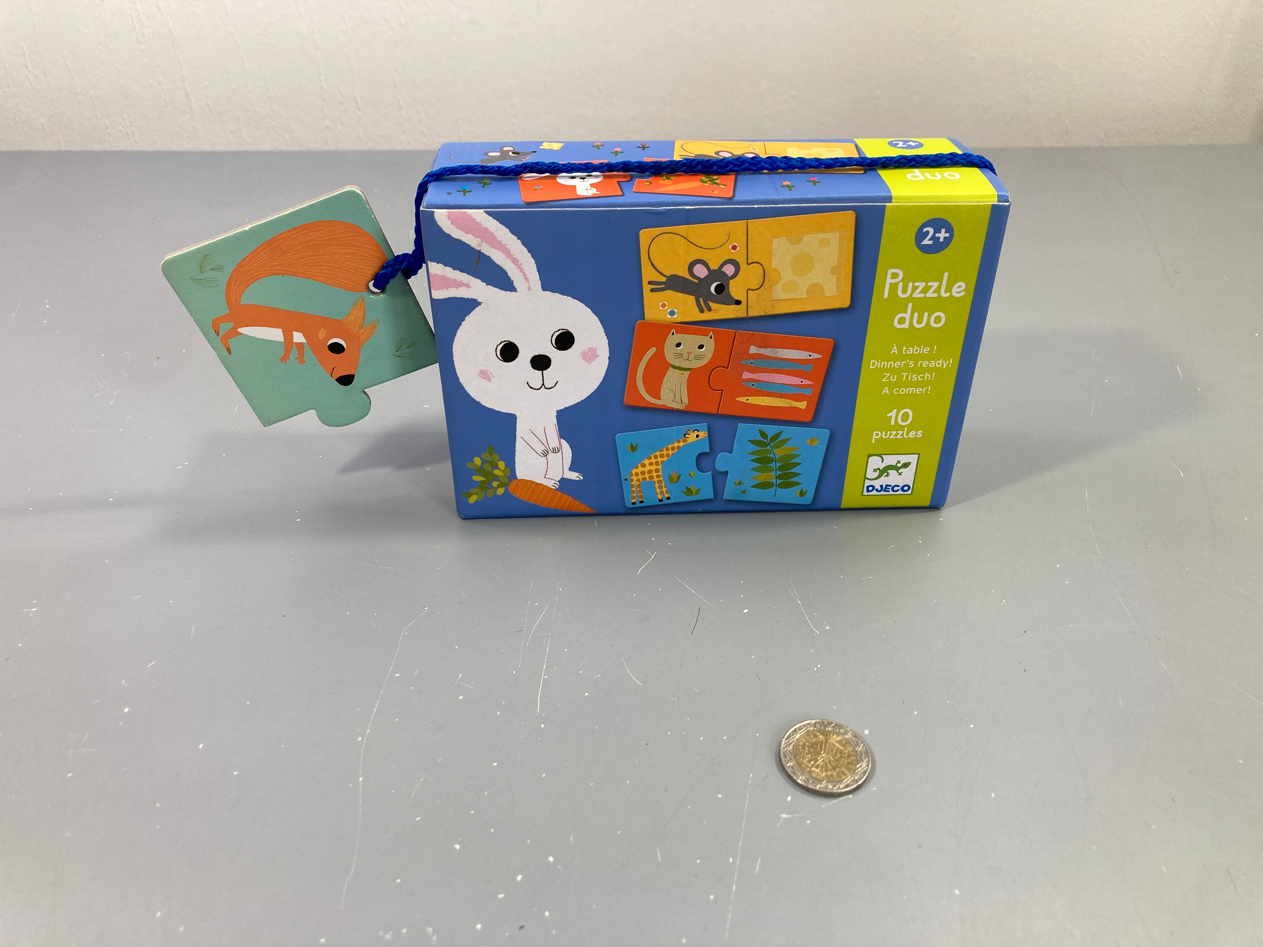 Complet puzzle duo à table! 2+