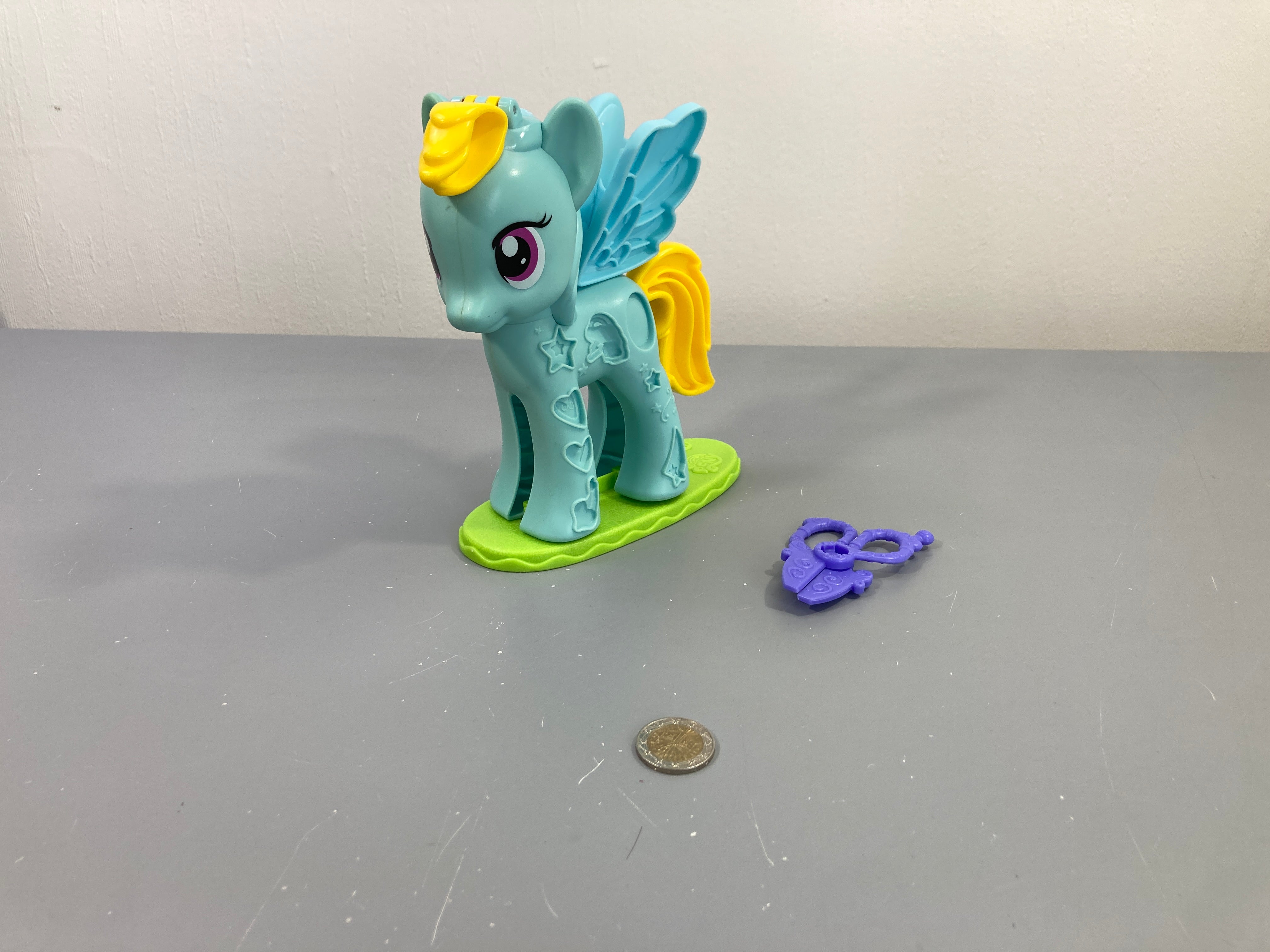 Play-Doh Chevelure de Rêve Rainbow Dash, sans pot plasticine