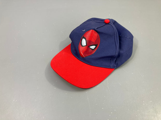 Casquette bleu foncé Spiderman, moins cher chez Petit Kiwi