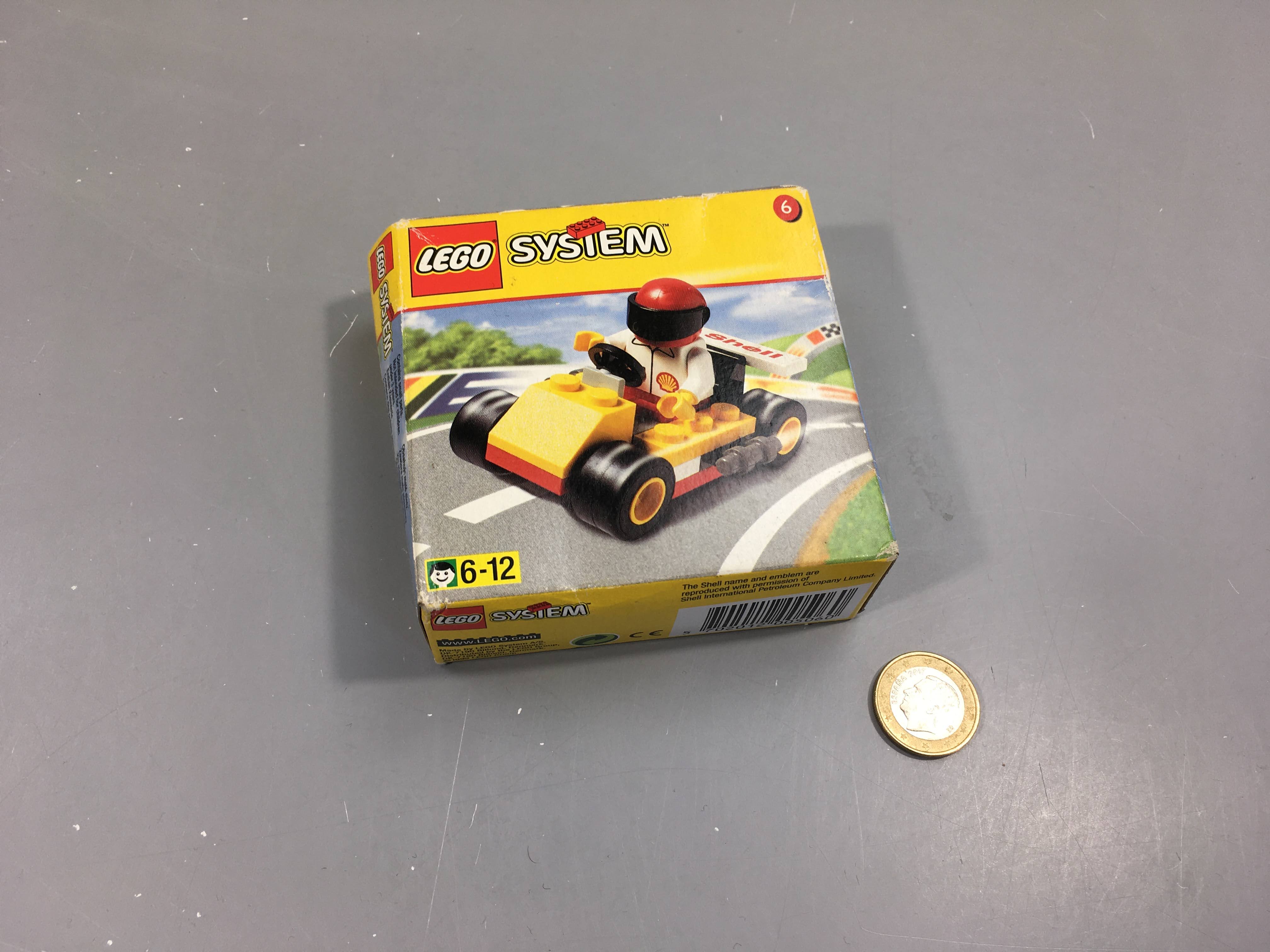 Lego system, go-kart 1251, 6ans +, vintage scellé