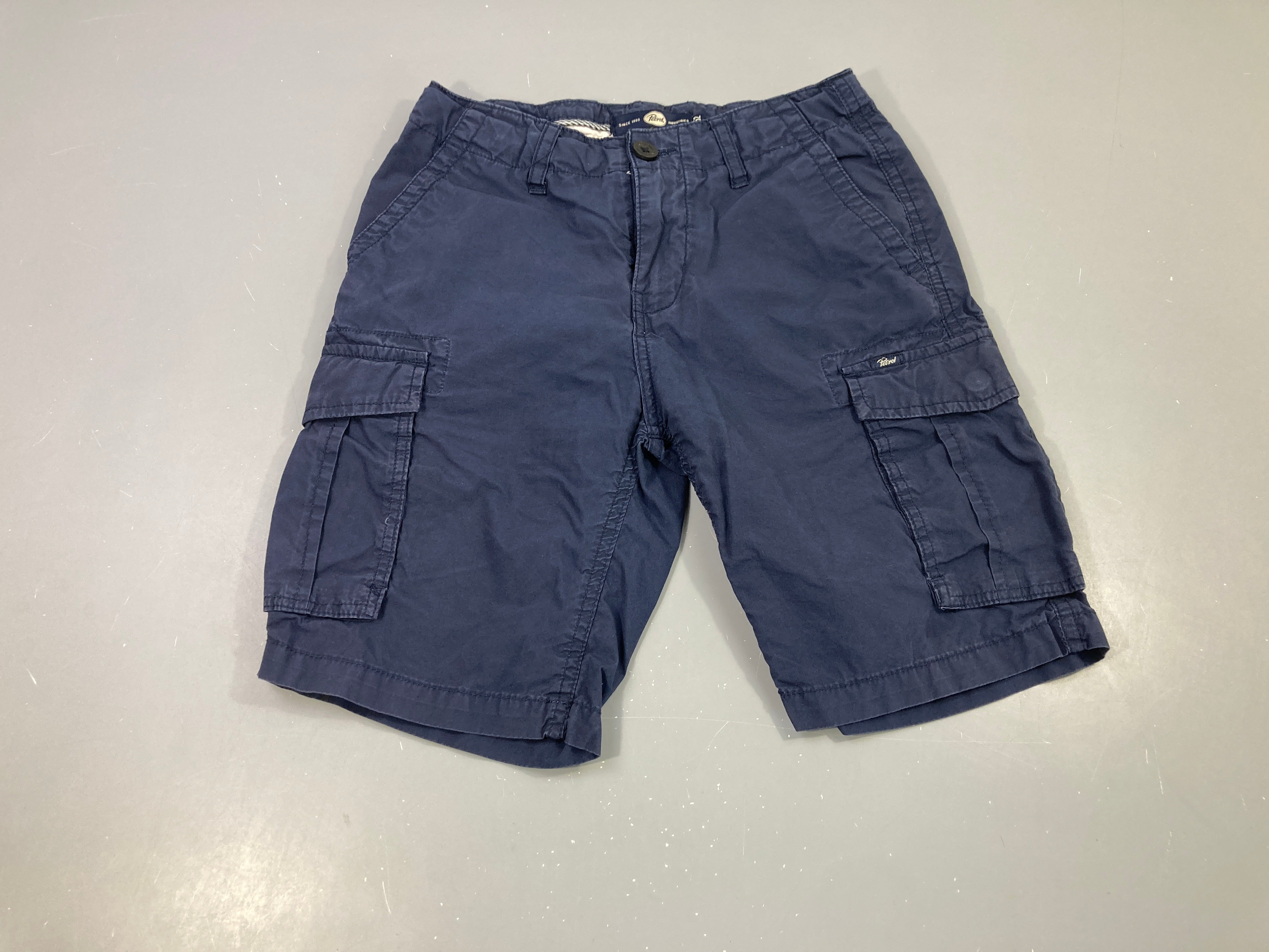 Bermuda bleu foncé cargo